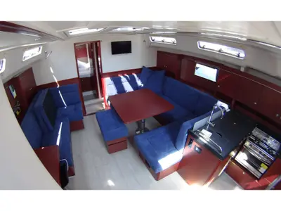 Salon of Vitae, a Hanse Yachts Hanse 455 sailboat at Općina Medulin, Croatia