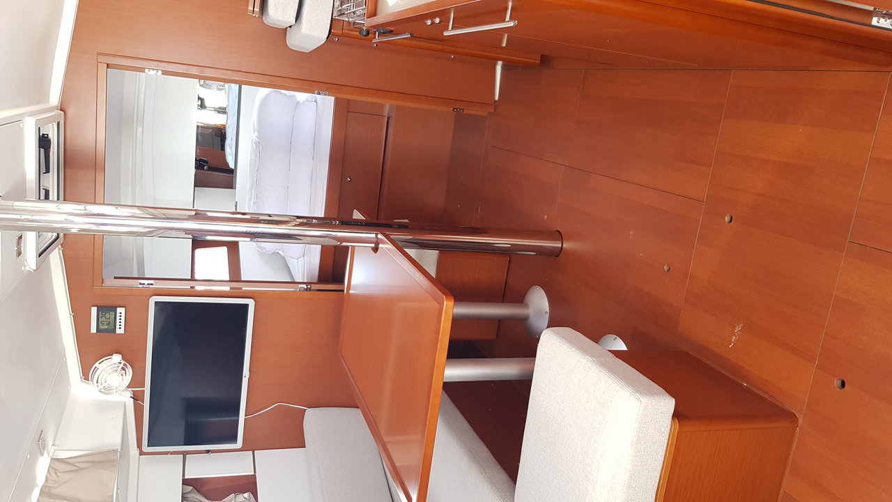 Aga, a Beneteau Oceanis 38.1 sailboat at Grad Biograd na Moru, Croatia