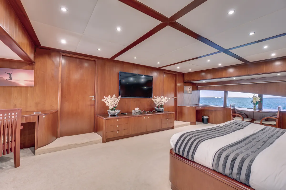 Cabin on Seven Spices, a Gulet Luxury Motor Yacht yacht at El Gouna, Egypt
