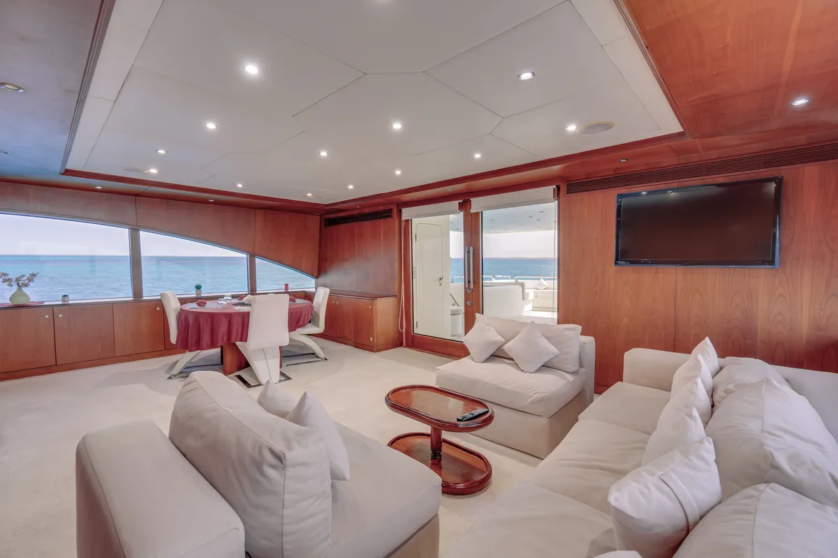 Salon of Seven Spices, a Gulet Luxury Motor Yacht yacht at El Gouna, Egypt