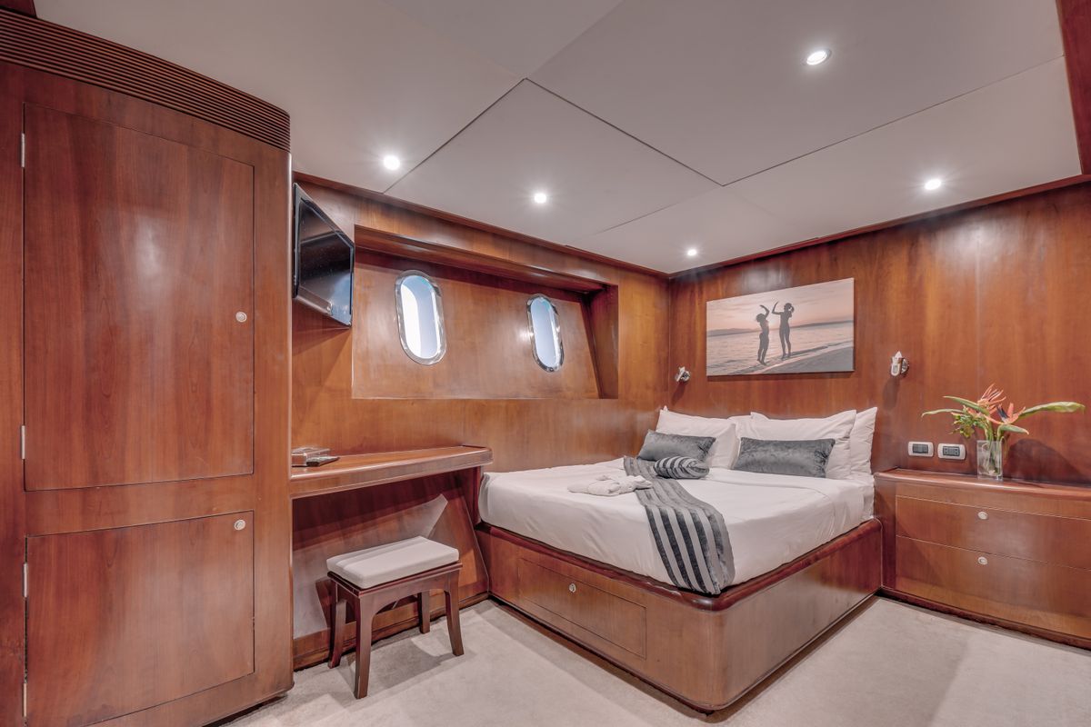 Cabin on Seven Spices, a Gulet Luxury Motor Yacht yacht at El Gouna, Egypt