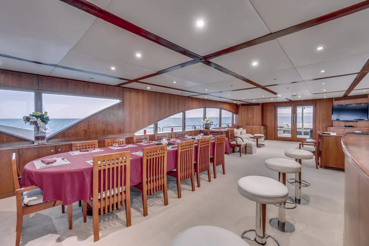 Salon of Seven Spices, a Gulet Luxury Motor Yacht yacht at El Gouna, Egypt