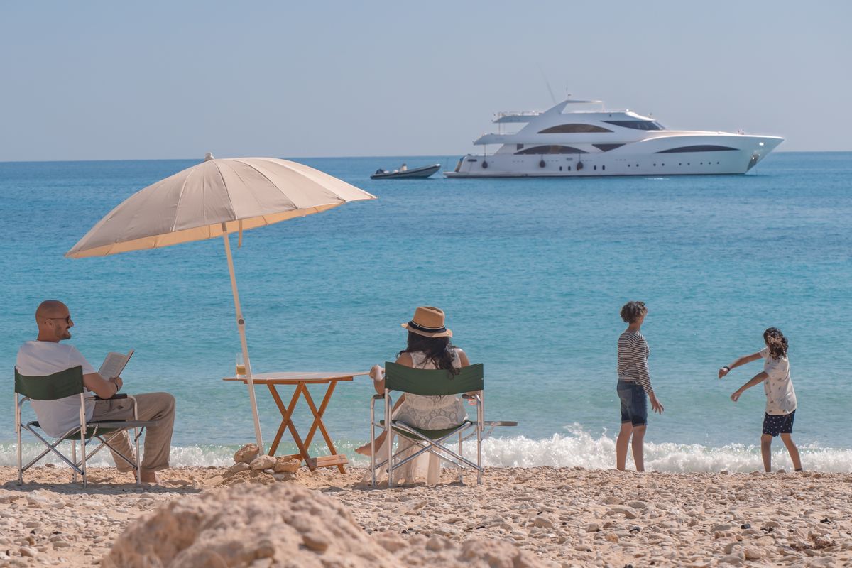 Exterior view of Seven Spices, a Gulet Luxury Motor Yacht yacht at El Gouna, Egypt