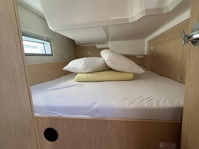Cabin on Moya, a Bavaria C38 sailboat at Split, Croatia