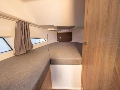 Cabin on Sintaxion, a Nordkapp Coupe 905 motorboat at Municipal Unit of Elefsina, Greece