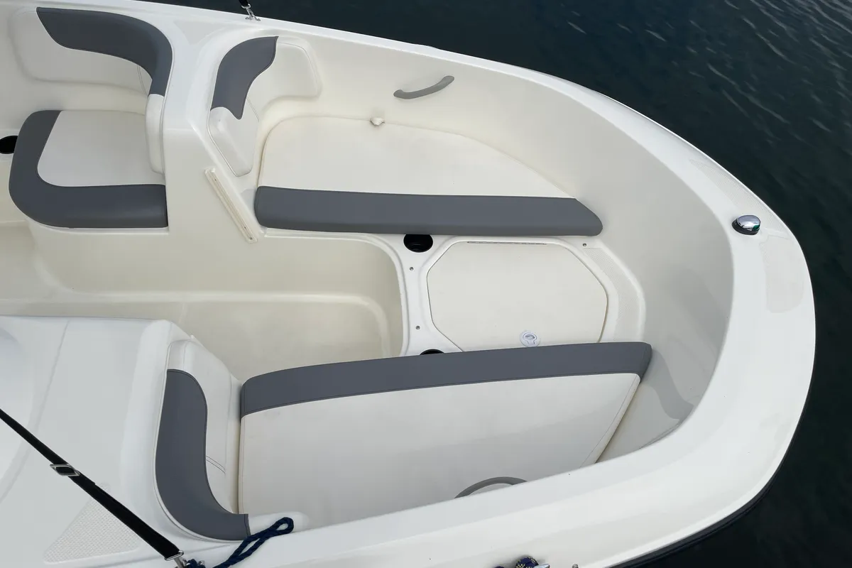 Bayliner E16, a Bayliner Bayliner E16 motorboat at Göhren-Lebbin, Germany