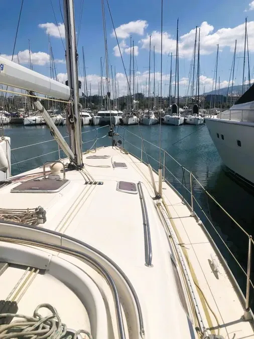 AQUA DREAM, a Bavaria Bavaria 43 Cruiser sailboat at Municipal Unit of Nea Peramos, Greece
