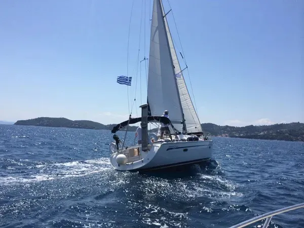 NATALIE, a Bavaria Bavaria 39 Cruiser sailboat at Volos Municipality, Greece