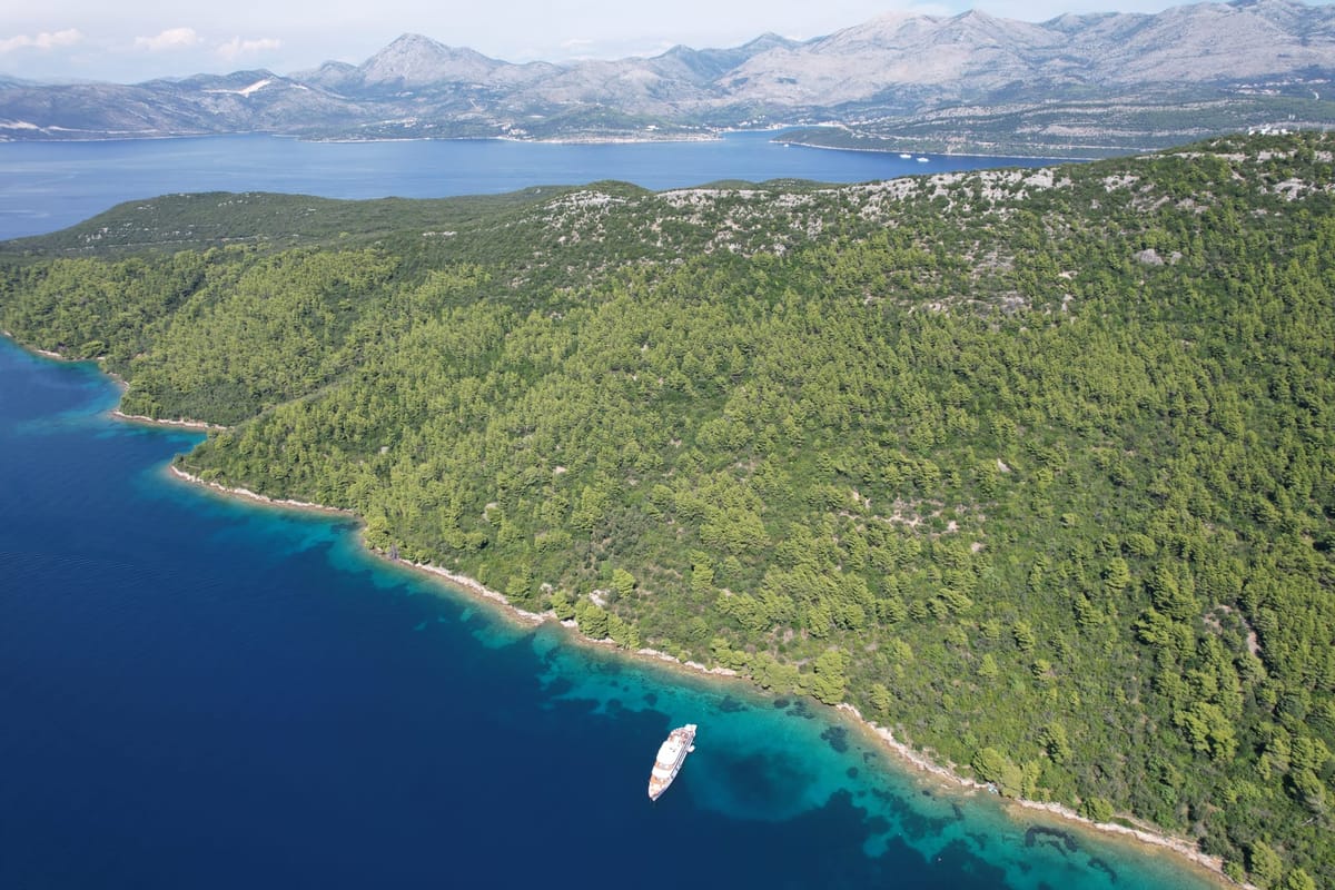 Exterior view of Yolo, a Gulet Motoryacht yacht at Split, Croatia