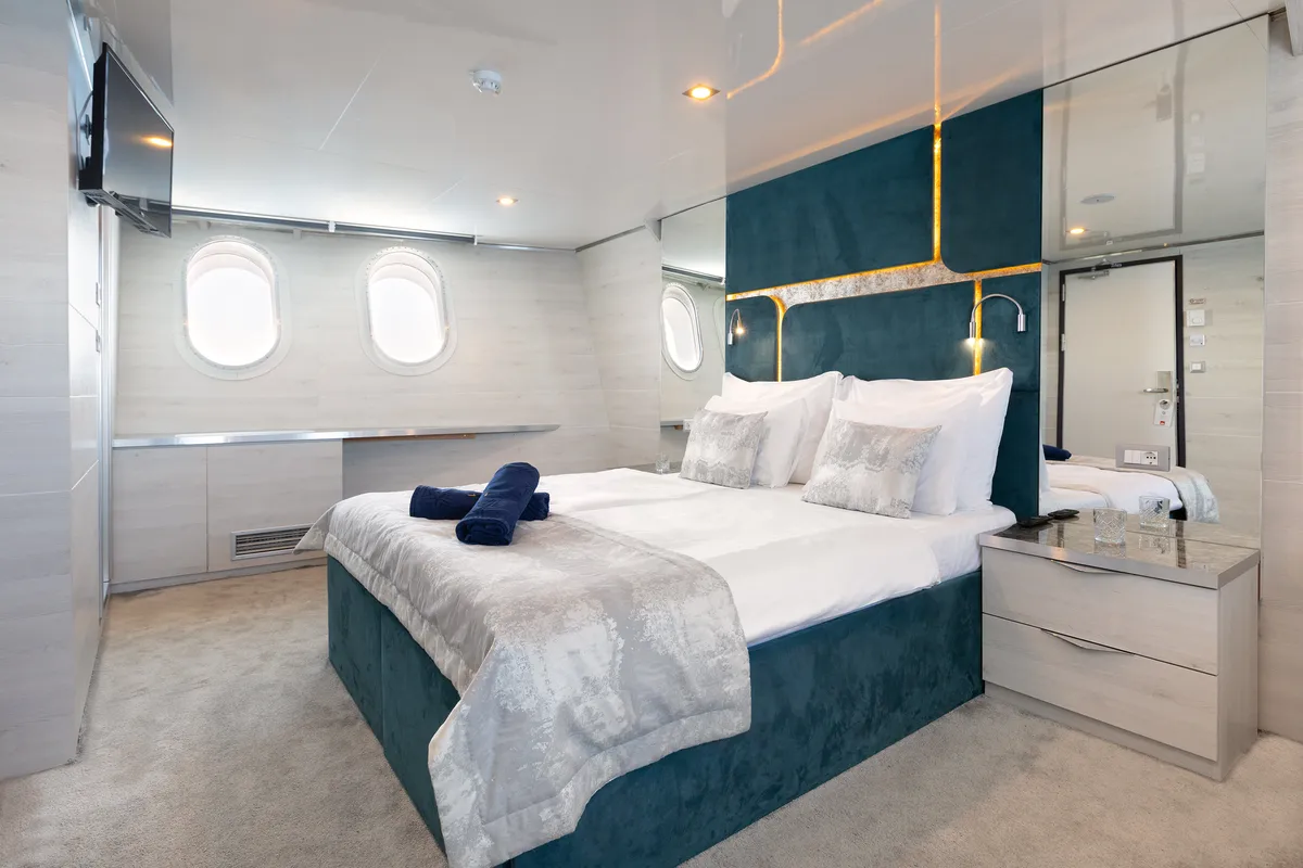 Cabin on Yolo, a Gulet Motoryacht yacht at Split, Croatia