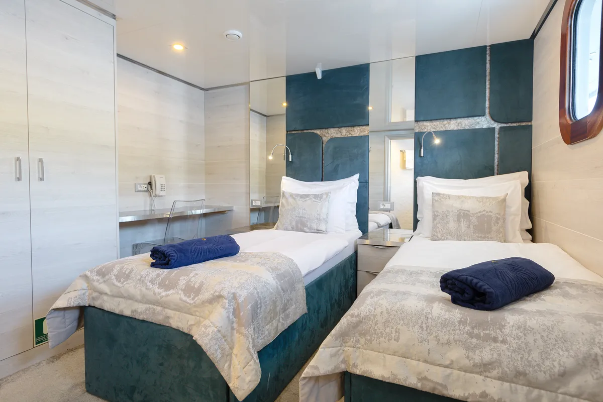 Cabin on Yolo, a Gulet Motoryacht yacht at Split, Croatia