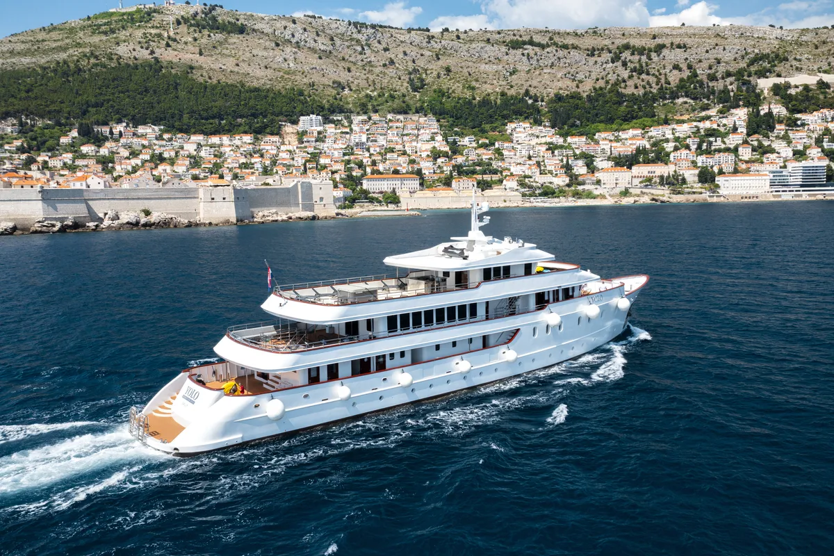 Exterior view of Yolo, a Gulet Motoryacht yacht at Split, Croatia