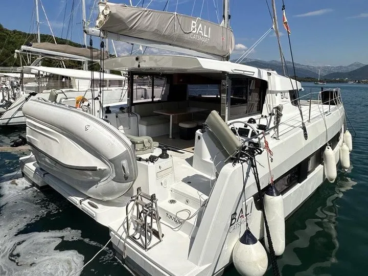 BAY BREEZE V, a Bali Bali Catsmart catamaran at Đuraševići, Montenegro