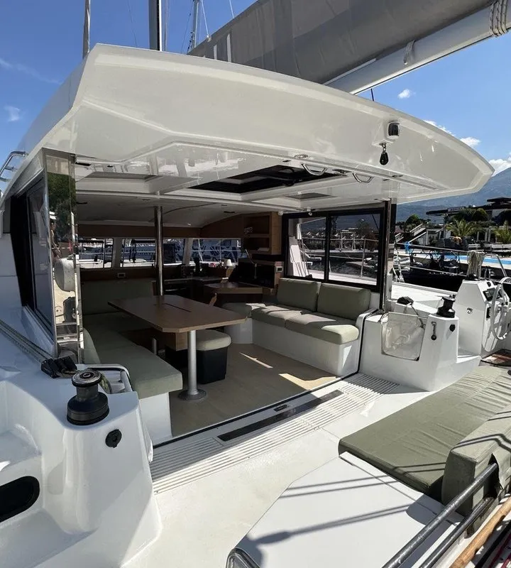 BAY BREEZE V, a Bali Bali Catsmart catamaran at Đuraševići, Montenegro
