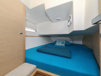 Cabin on Kamila, a More Boats More 40 sailboat at Grad Trogir, Croatia