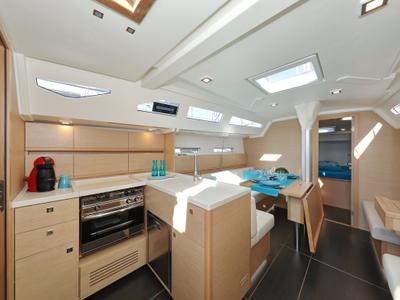 Galley of Kamila, a More Boats More 40 sailboat at Grad Trogir, Croatia
