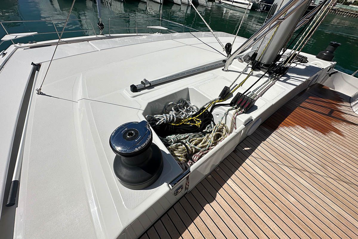 Esther, a Bali 4.8 catamaran at Seychelles, Eden Island Marina, Seychelles