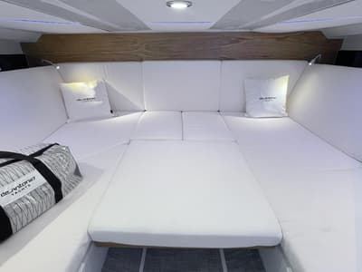 Salon of Zagreb, a De Antonio Yachts De Antonio D36 motorboat at Seget Donji, Croatia
