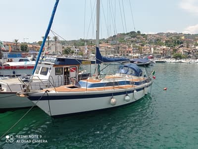 Seven, a Dehler 37 sailboat at Milazzo, Italy