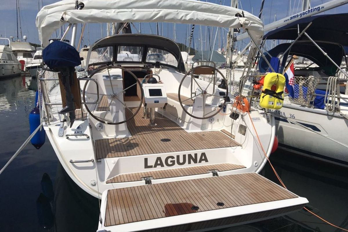 Laguna, a Bavaria Cruiser 41 sailboat at Općina Vrsar, Croatia
