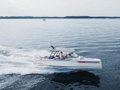 Aquallou, a Saxdor Yachts Saxdor 270 GTO motorboat at Anavissos Municipal Unit, Greece