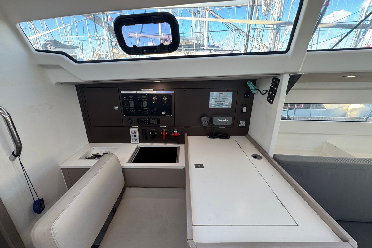 Xavier, a RM Yachts RM 1070 sailboat at La Rochelle, France