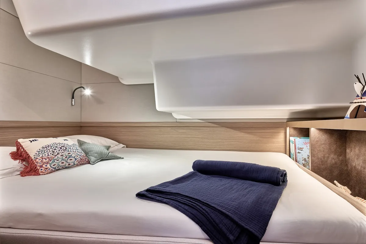Cabin on Princess Hana, a Lagoon 51 catamaran at Grad Trogir, Croatia