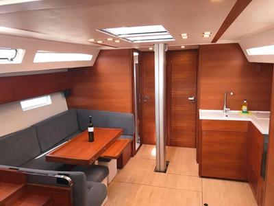 Salon of Solid White, a More Boats More 55 sailboat at Grad Pula, Croatia