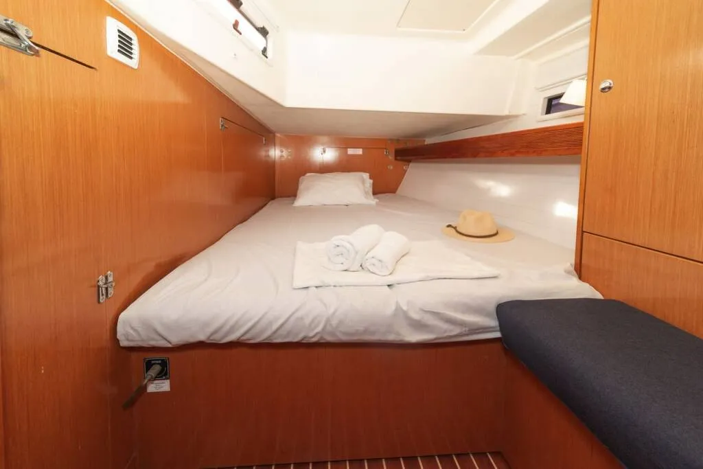 Cabin on COSTA COSTA, a Bavaria Cruiser 45 sailboat at Volos Municipality, Greece