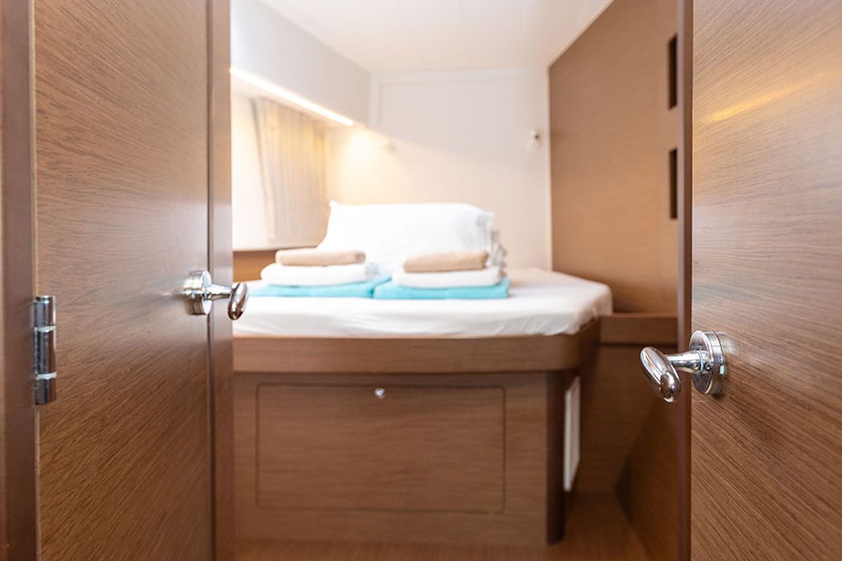 Cabin on POSEIDON 2021 (air condition, generator), a Lagoon 42 catamaran at Primošten, Croatia
