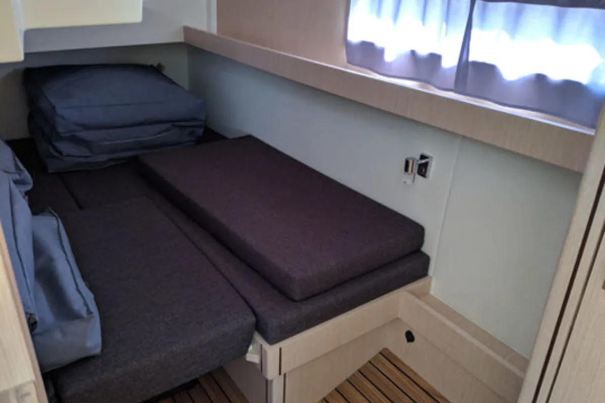 Cabin on Tofino, a Futura Yachts Futura 36 yacht at Kukljica, Croatia