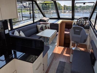 Salon of Tofino, a Futura Yachts Futura 36 yacht at Kukljica, Croatia