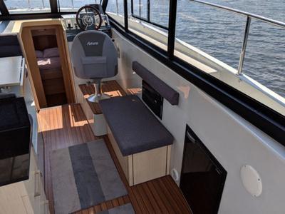 Cockpit of Tofino, a Futura Yachts Futura 36 yacht at Kukljica, Croatia