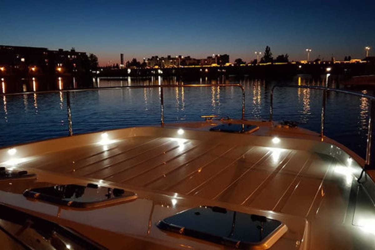 Deck of Tofino, a Futura Yachts Futura 36 yacht at Kukljica, Croatia