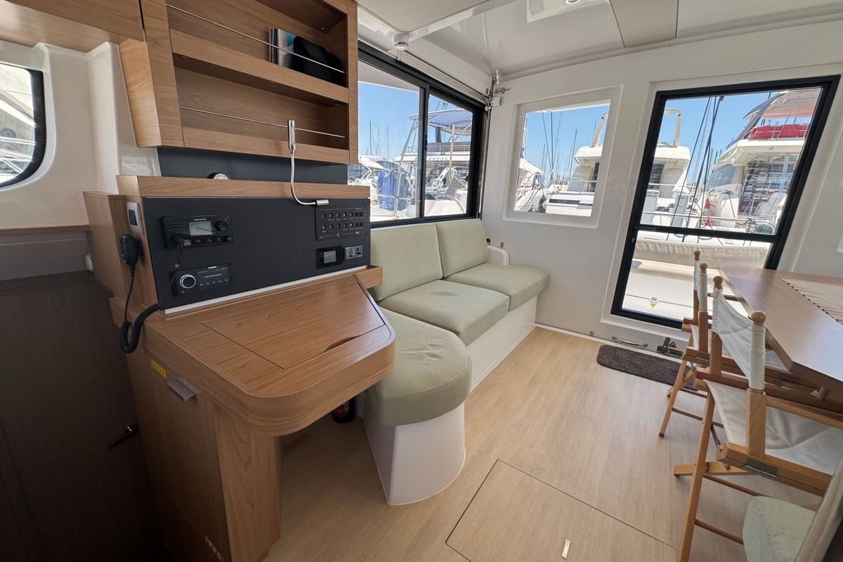 Maïgane 717/2025, a Bali Catsmart catamaran at Palma de Mallorca, Spain