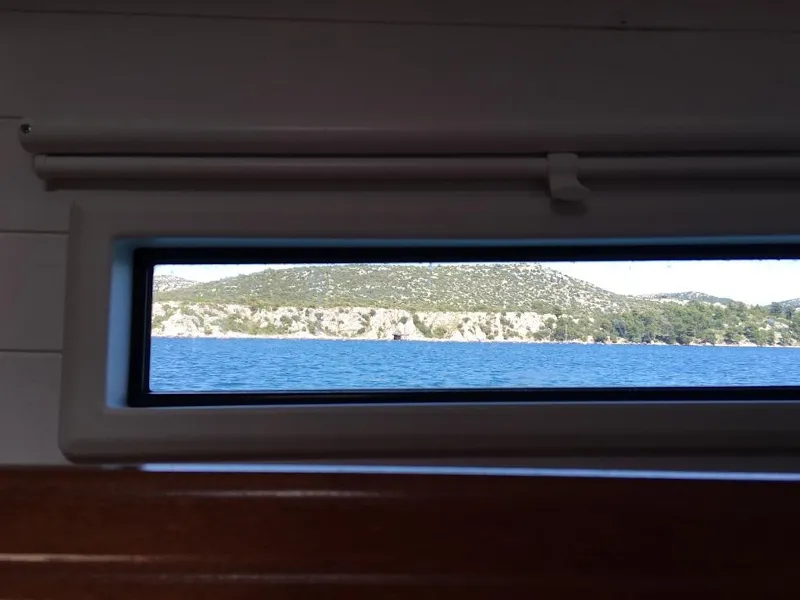 Gospoja, a Bavaria Cruiser 37 sailboat at Zadar, Croatia