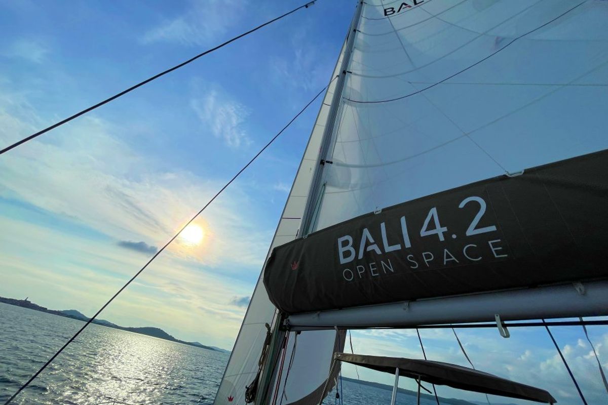 Sail and Adventure, a Bali 4.2 catamaran at Pirovac, Croatia