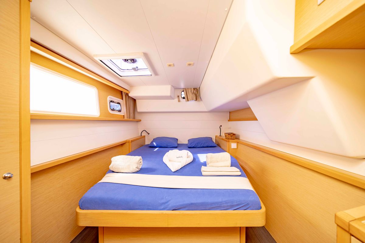 Cabin on Butterfly, a Lagoon Lagoon 450 F - 4 + 2 cab. catamaran at Azam Marina, Tanzania