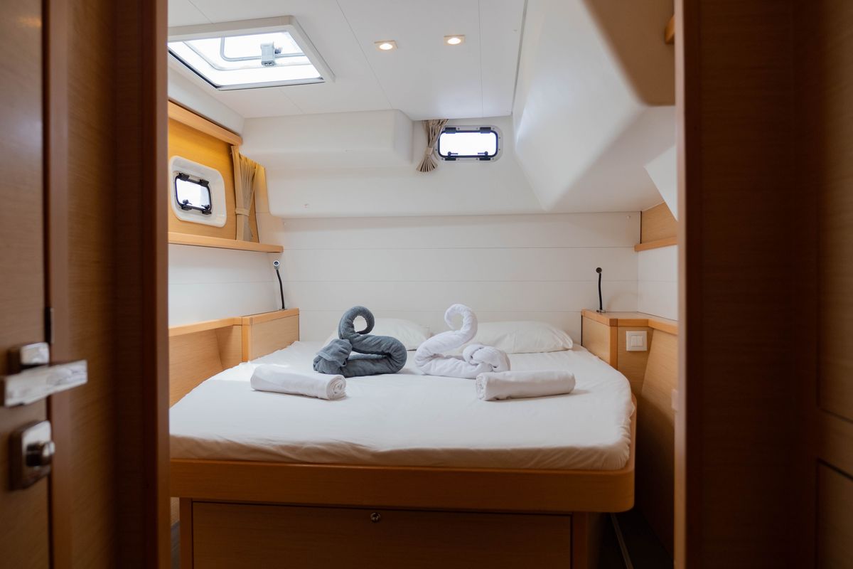 Cabin on Butterfly, a Lagoon Lagoon 450 F - 4 + 2 cab. catamaran at Azam Marina, Tanzania