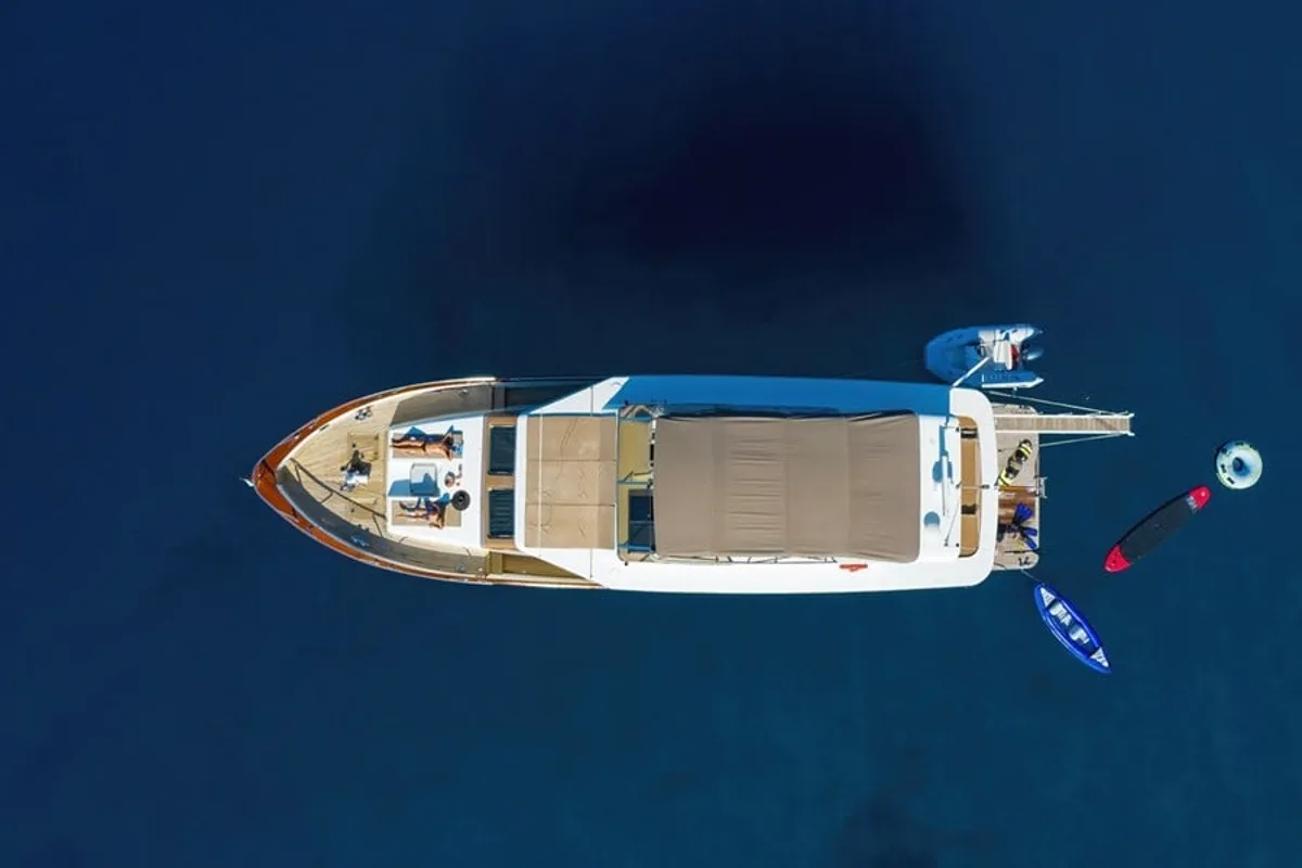 Exterior view of Custom Blanka, a Gulet Motoryacht yacht at Split, Croatia