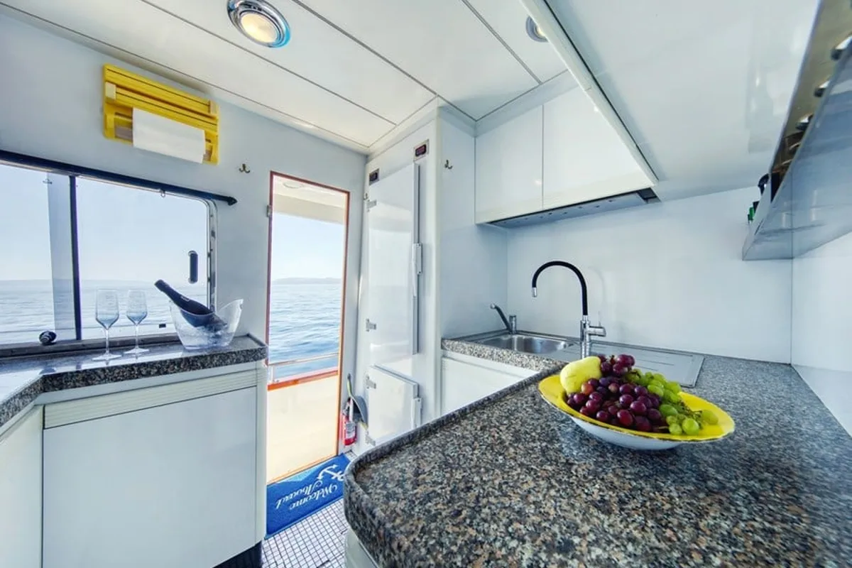 Galley of Custom Blanka, a Gulet Motoryacht yacht at Split, Croatia
