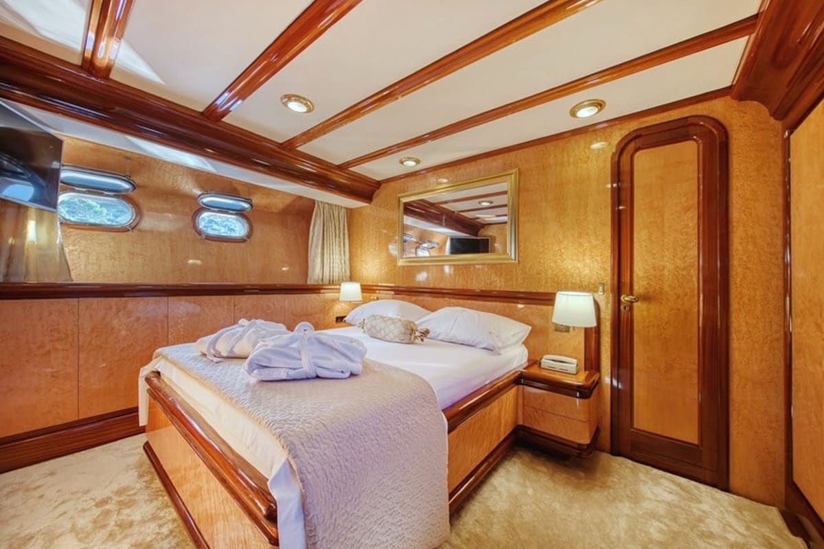 Cabin on Custom Blanka, a Gulet Motoryacht yacht at Split, Croatia