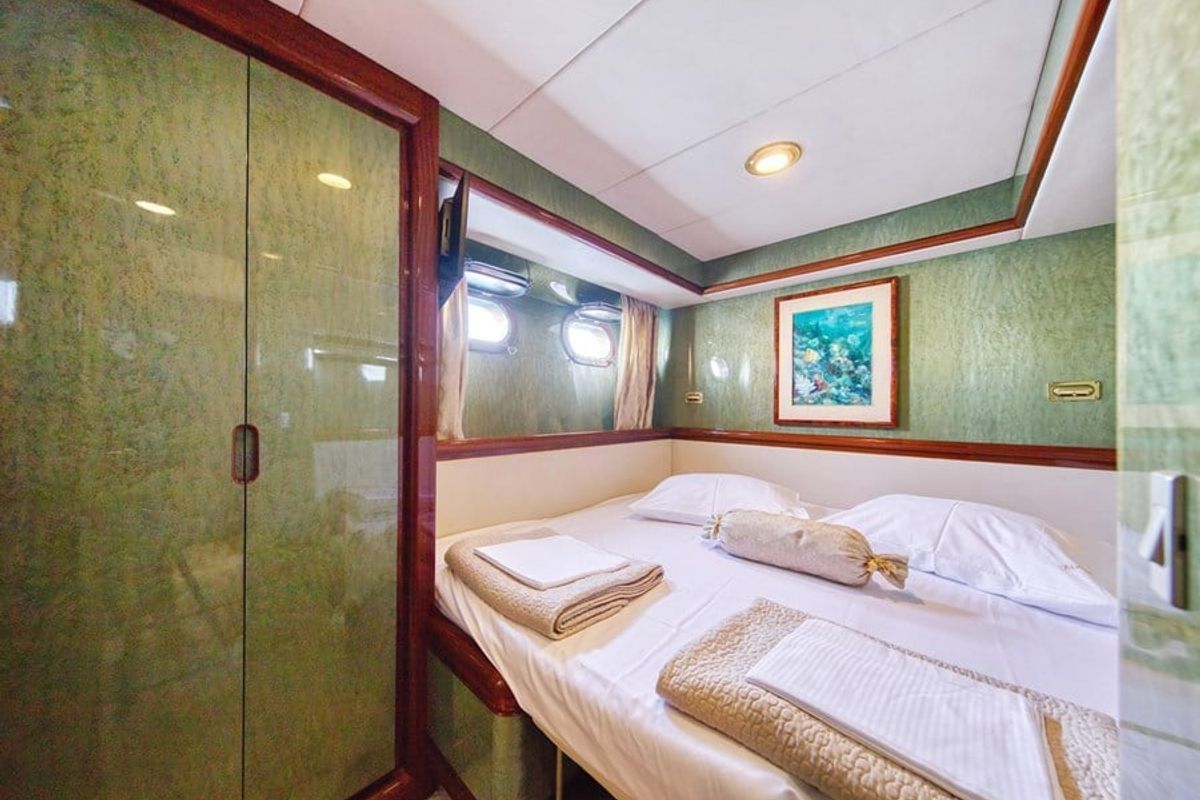 Cabin on Custom Blanka, a Gulet Motoryacht yacht at Split, Croatia