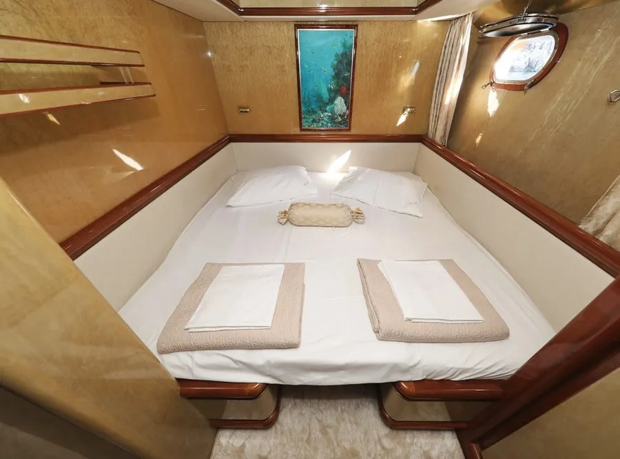 Cabin on Custom Blanka, a Gulet Motoryacht yacht at Split, Croatia