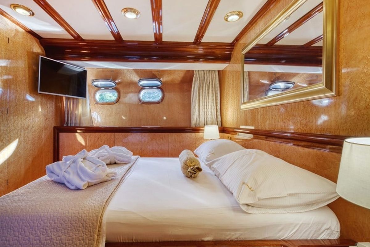Cabin on Custom Blanka, a Gulet Motoryacht yacht at Split, Croatia