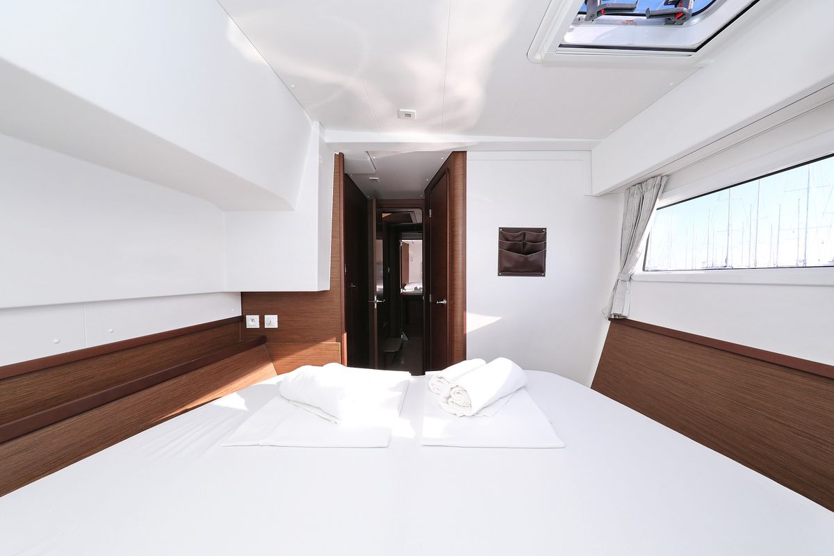 Cabin on Fat Cat, a Lagoon 42 catamaran at Općina Sukošan, Croatia