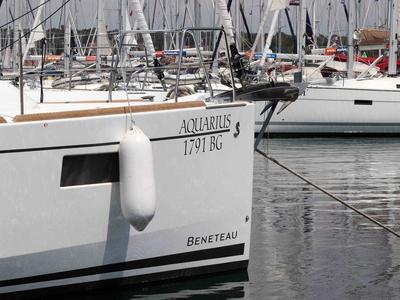 Aquarius, a Beneteau Oceanis 35.1 sailboat at Grad Biograd na Moru, Croatia