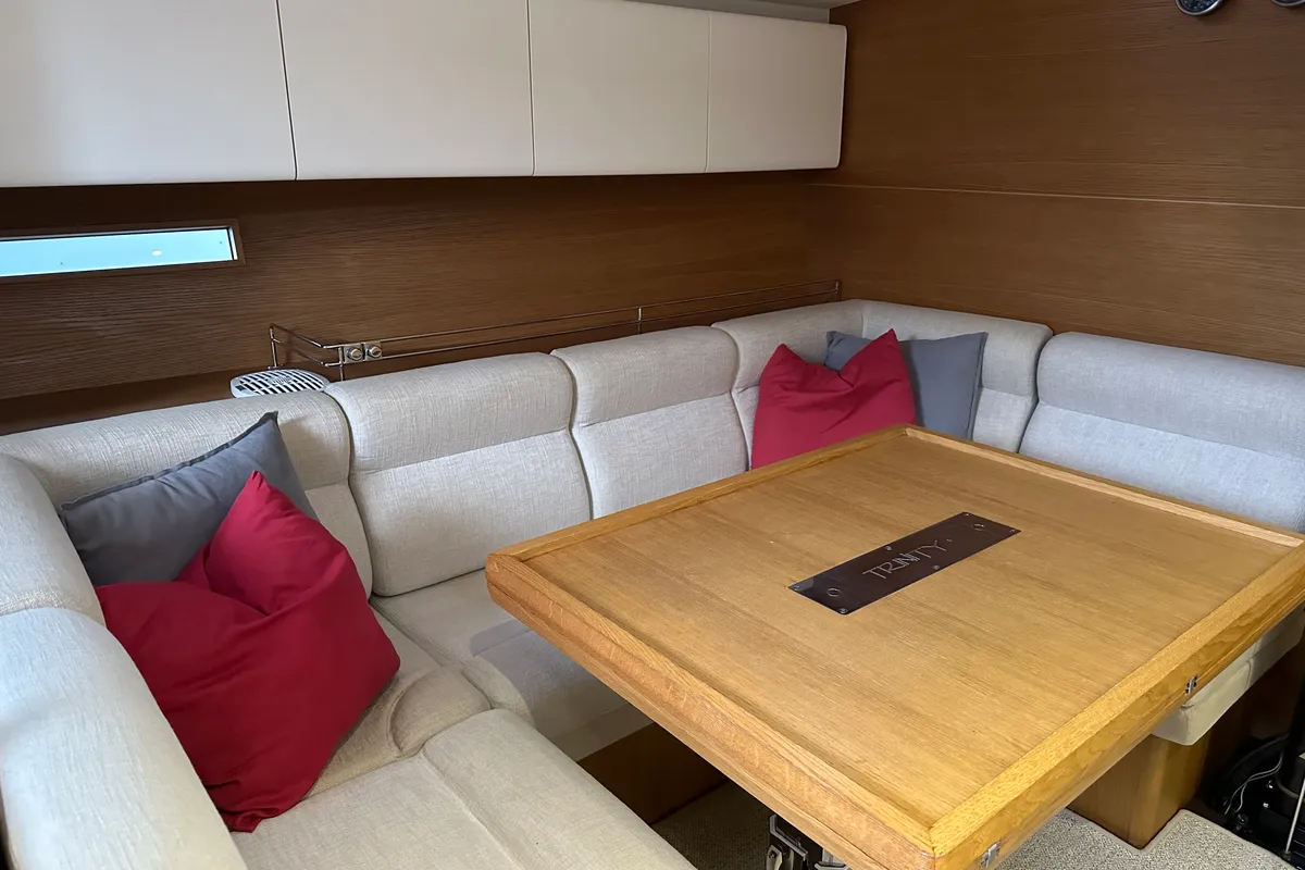 Trinity, a Solaris Yachts Solaris One 44 sailboat at Punat, Croatia