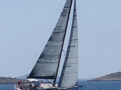Trinity, a Solaris Yachts Solaris One 44 sailboat at Punat, Croatia