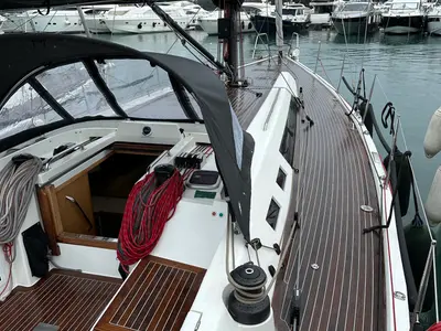Trinity, a Solaris Yachts Solaris One 44 sailboat at Punat, Croatia
